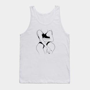 Lesbian Couple Tank Top